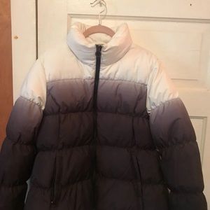 NWOT London fog ombré down coat